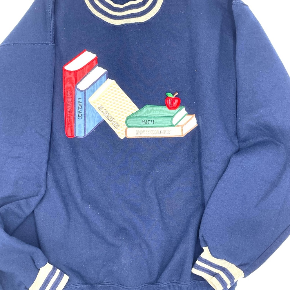 Vintage school sweatshirt - homemade